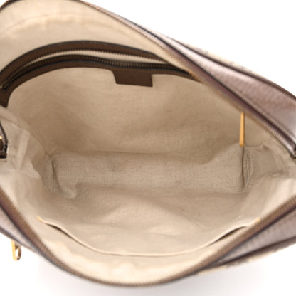Gucci GG Supreme Monogram Web Medium Ophidia Messenger Bag Brown 5 of 11