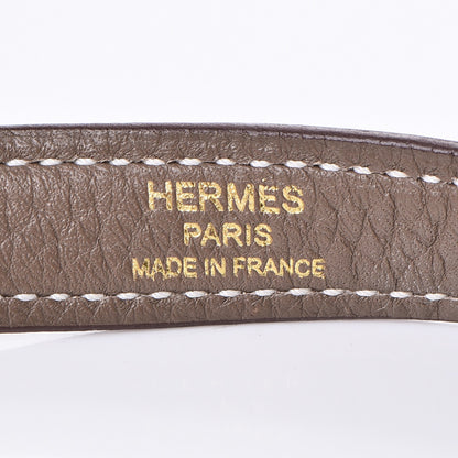 Hermes Taurillon Clemence Kelly Retourne 28 Etoupe 25 of 37