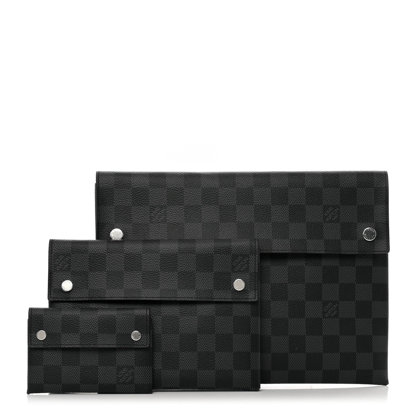Damier Graphite Alpha Triple Pochette