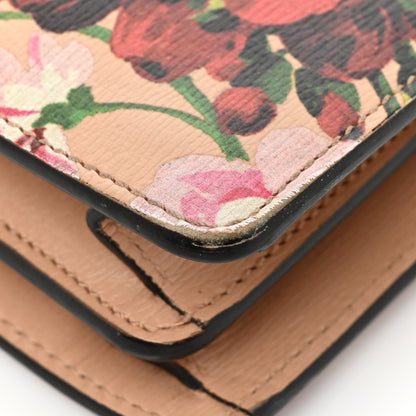 Gucci Calfskin Blooms Print Small Dionysus Shoulder Bag Pink Apricot Multicolor 14 of 18