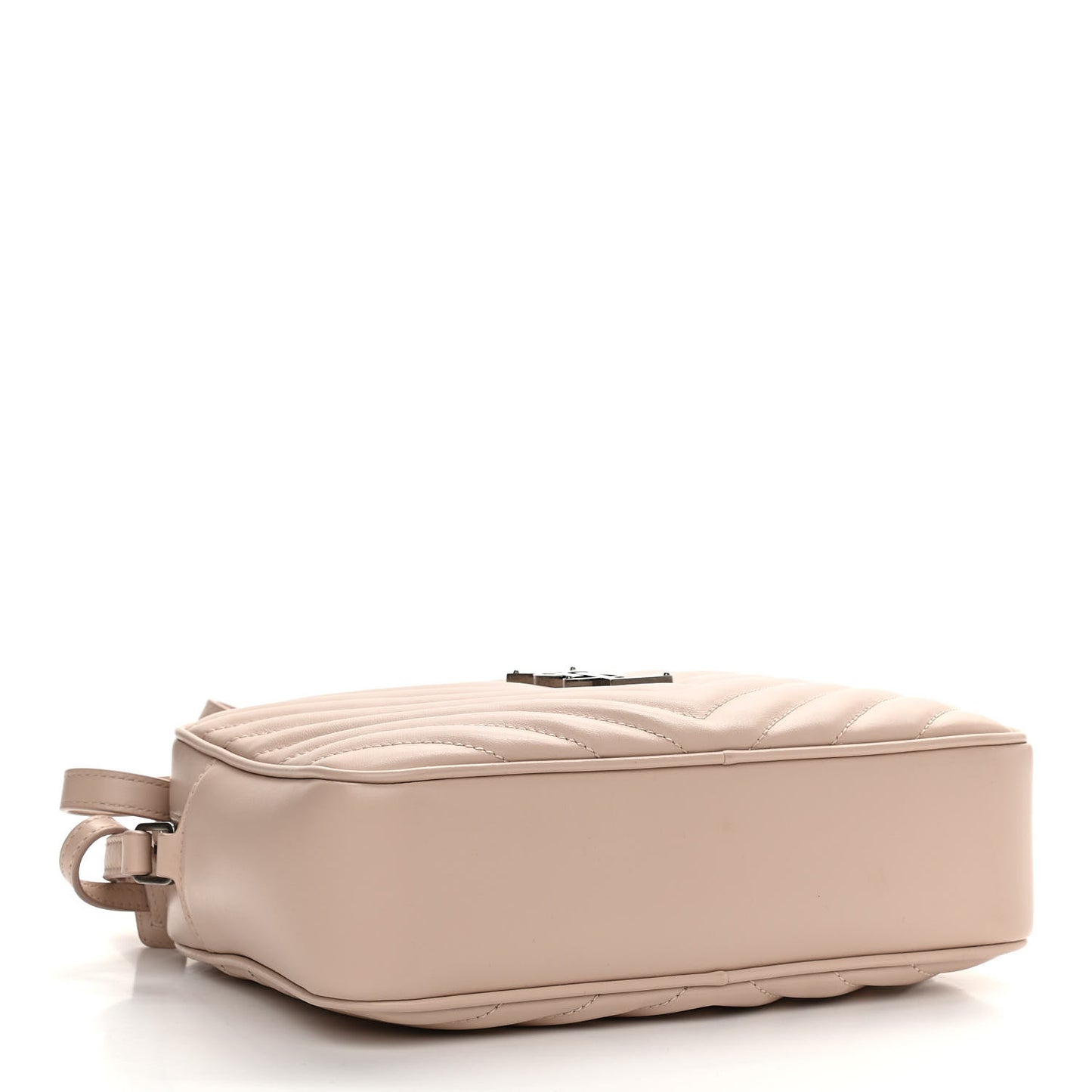 Calfskin Matelasse Monogram Lou Camera Bag Marble Pink