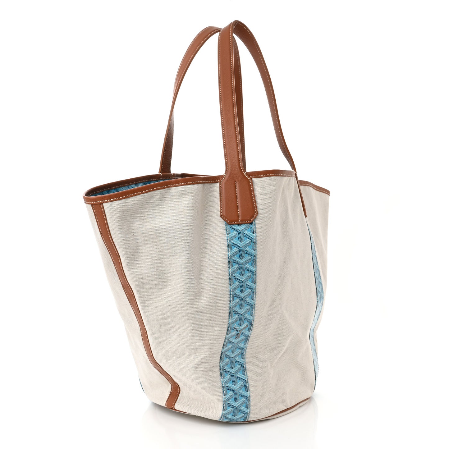 Goyardine Reversible Belharra Light Blue