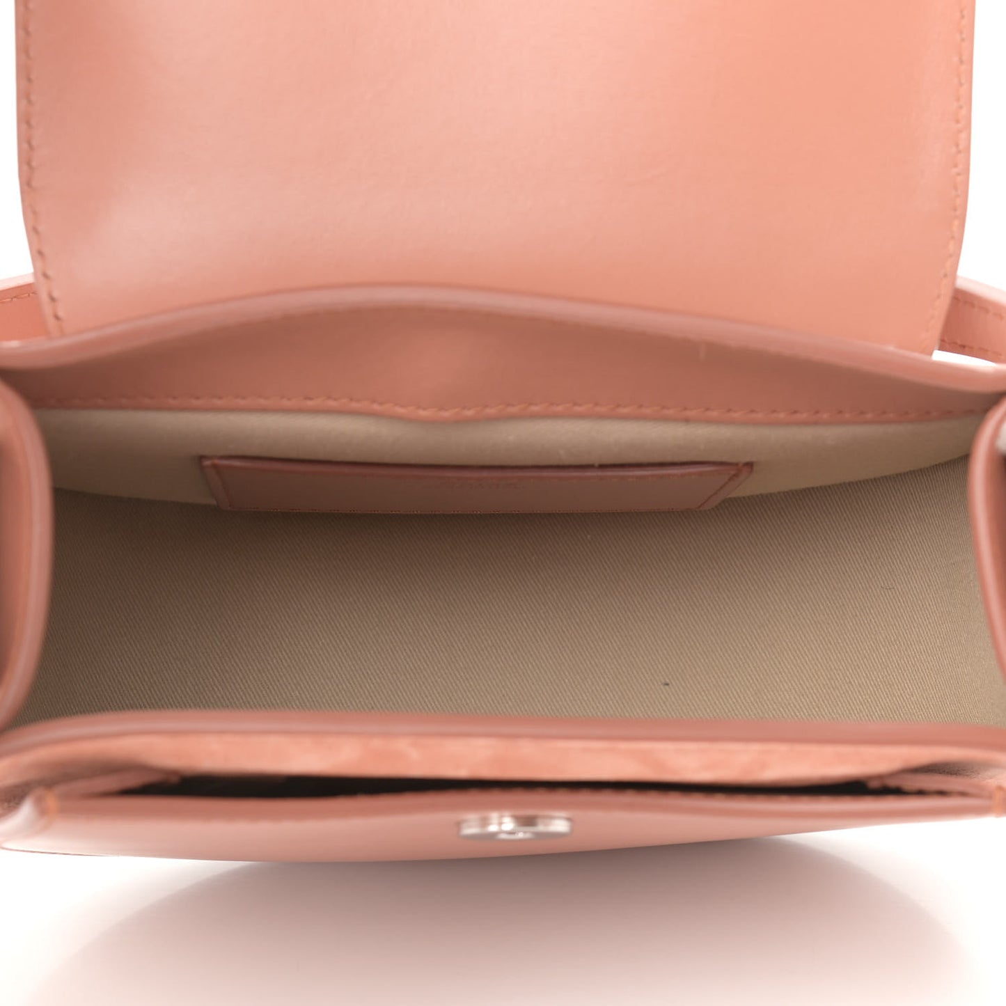 Calfskin Small Tess Bag Muted Brown