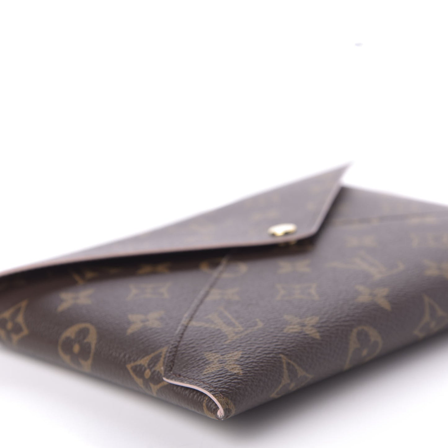Monogram Large Kirigami Pochette Insert Rose Ballerine