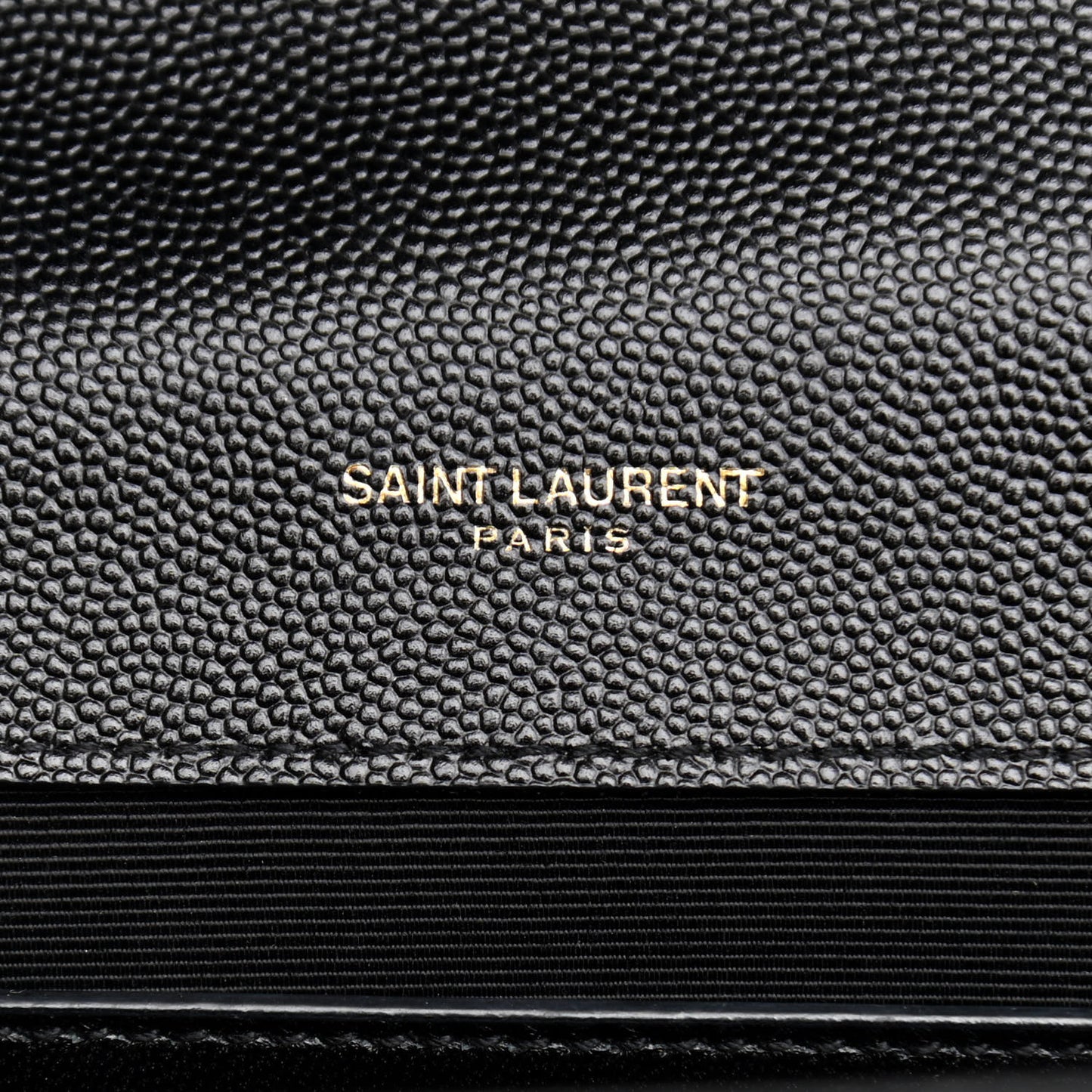 Grain De Poudre Matelasse Chevron Medium Monogram Satchel Black