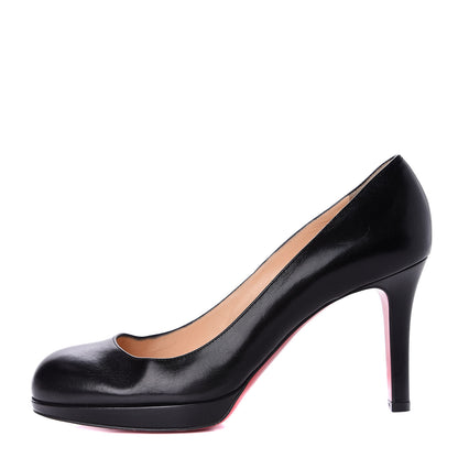 Christian Louboutin Kid New Simple 85 Pumps 38.5 Black 1 of 8