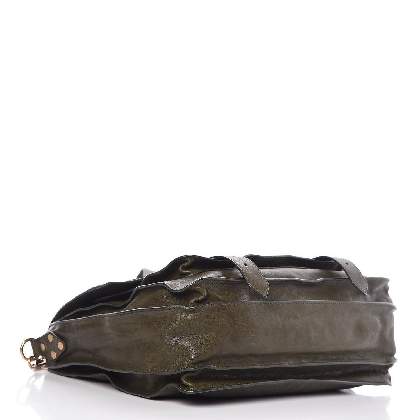 Lambskin Medium PS1 Satchel Military