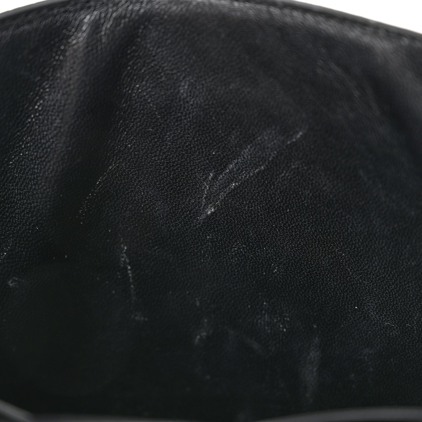 Grained Calfskin Compact Trotteur Black