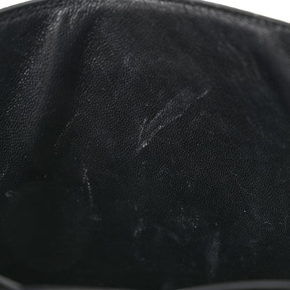 Celine Grained Calfskin Compact Trotteur Black 12 of 13