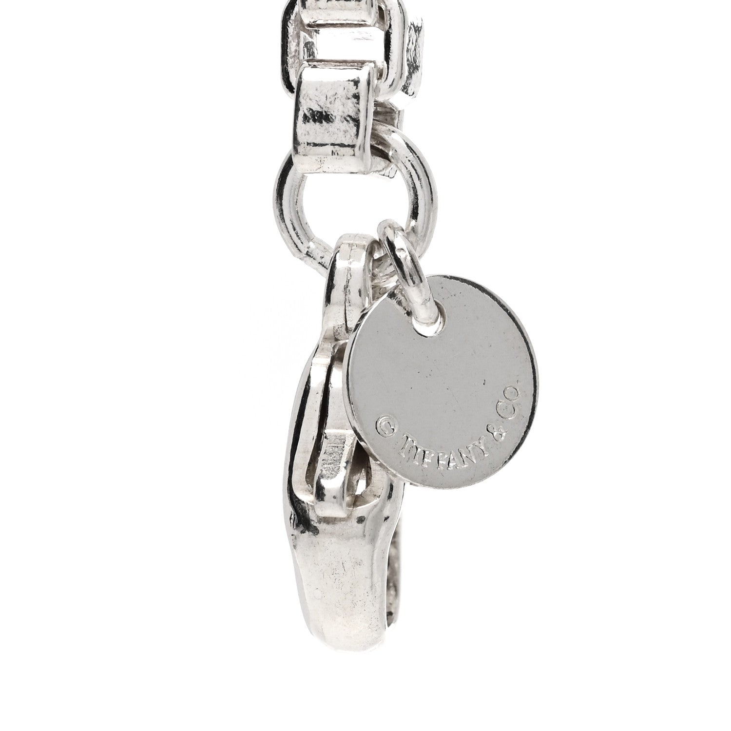 Tiffany Sterling Silver 4mm Venetian Link Bracelet 3 of 3
