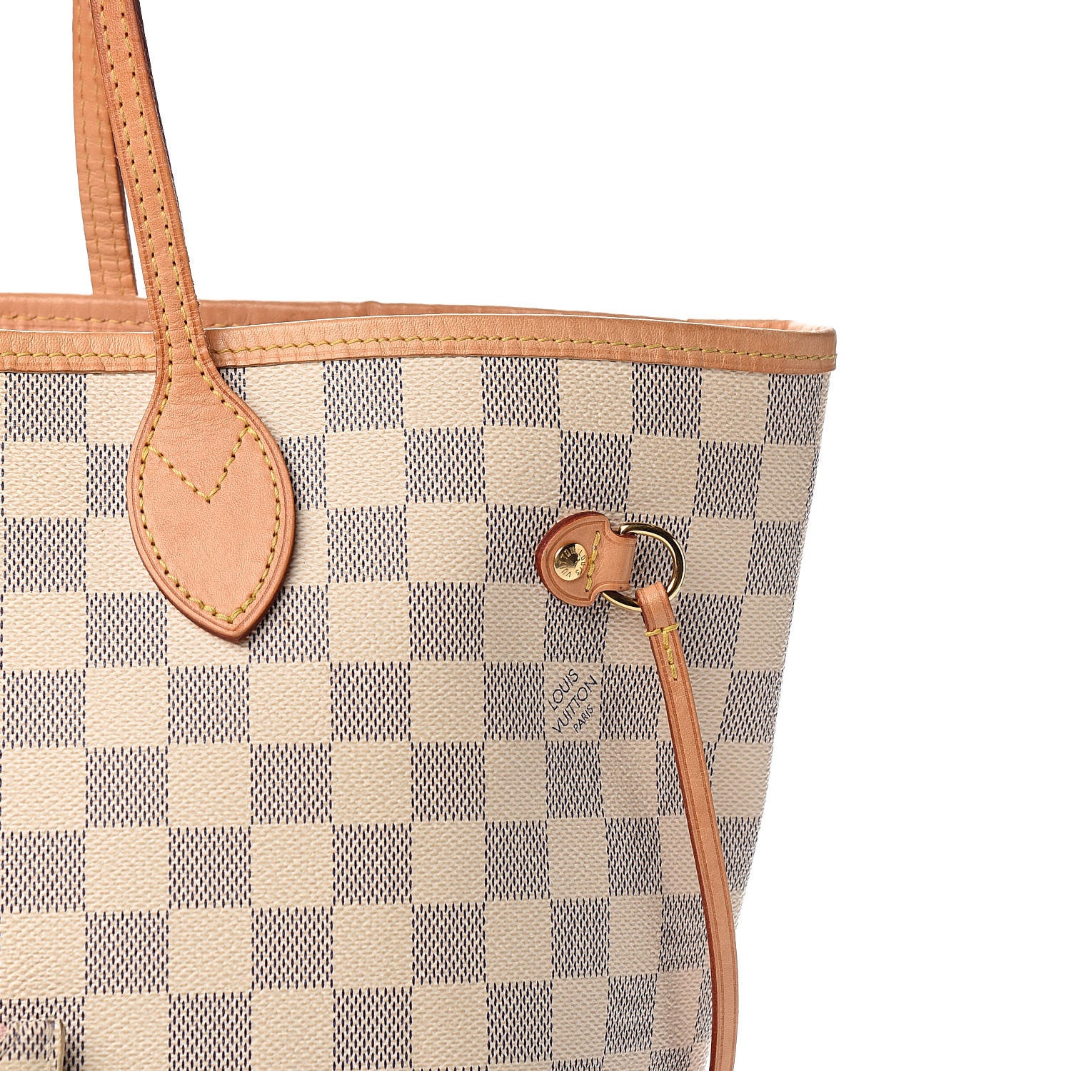 Louis Vuitton Damier Azur Neo Neverfull MM Rose Ballerine 13 of 16