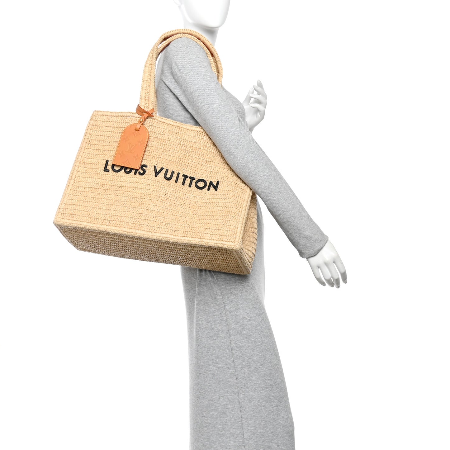 Raffia Summer Shopper Tote MM