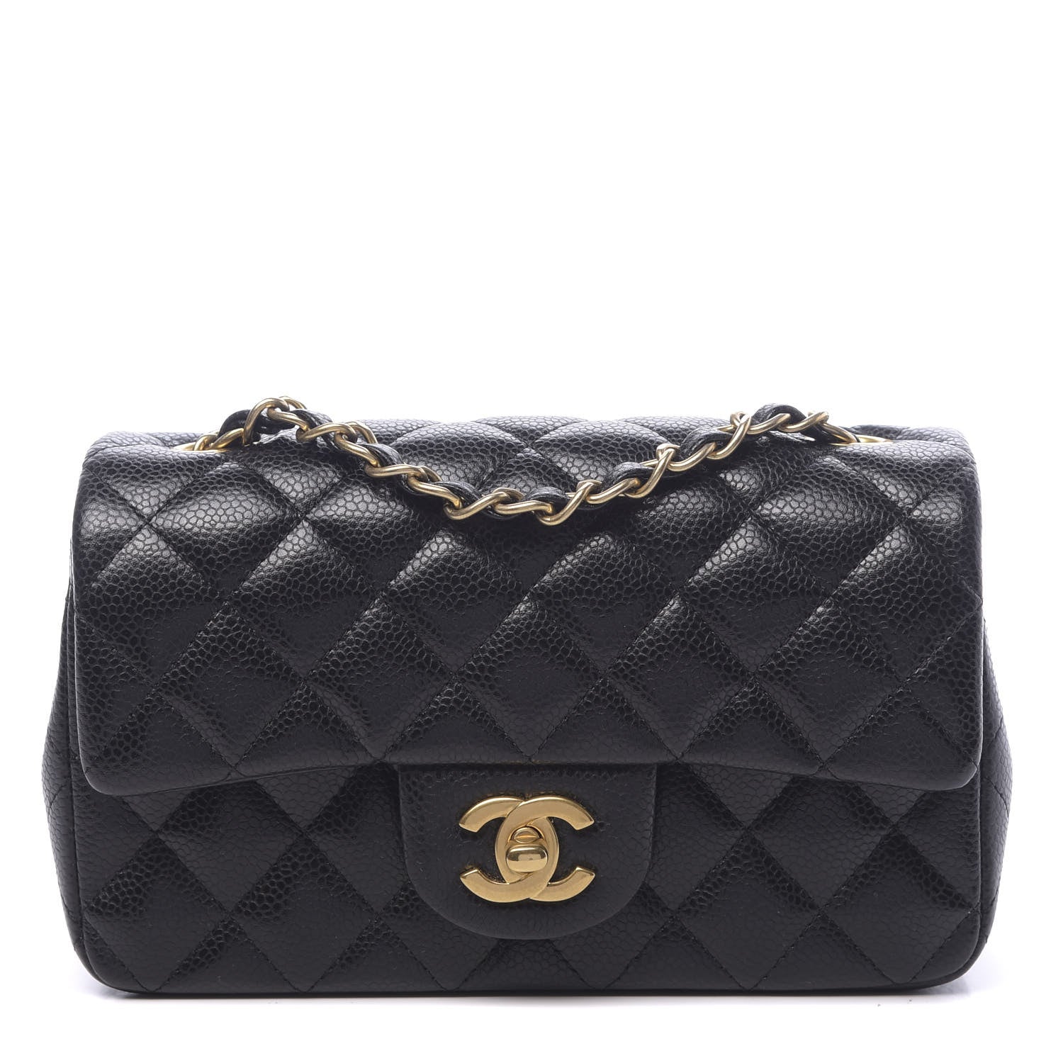 Chanel Caviar Quilted Mini Rectangular Flap Black 1 of 11