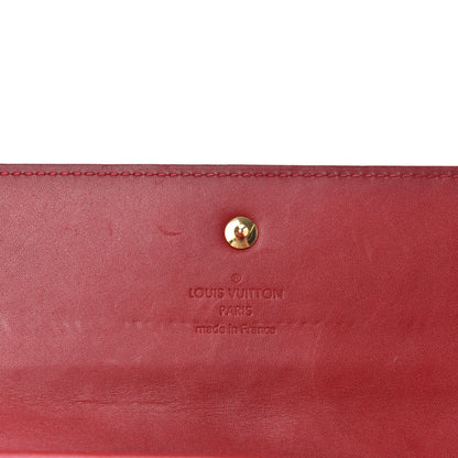 Louis Vuitton Vernis Porte Tresor International Wallet Pomme D'Amour 6 of 7
