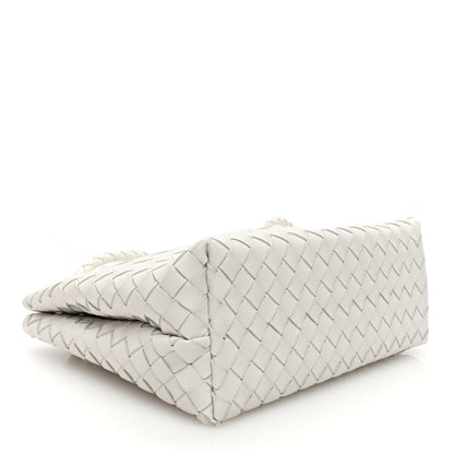 Bottega Veneta Nappa Intrecciato Medium Andiamo Shoulder Bag Agate Grey 4 of 9