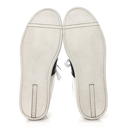 Prada Calfskin Mens Low Top Sneakers 9 White 6 of 8