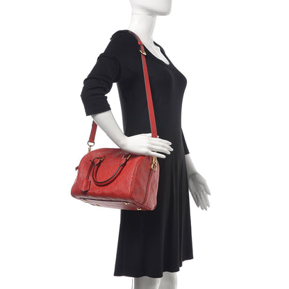 Louis Vuitton Empreinte Speedy Bandouliere 25 Cherry 2 of 8