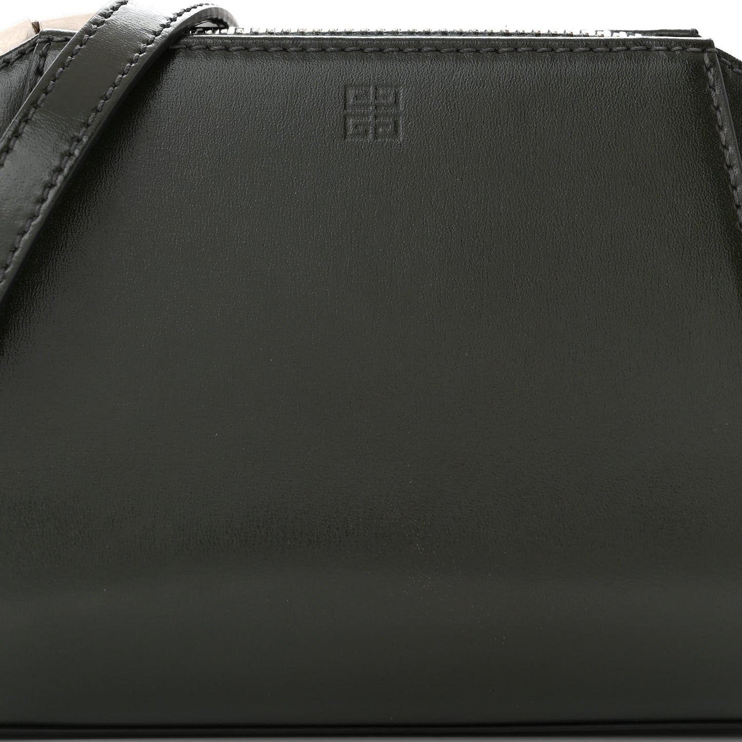 Smooth Calfskin Nano Antigona Green Forest