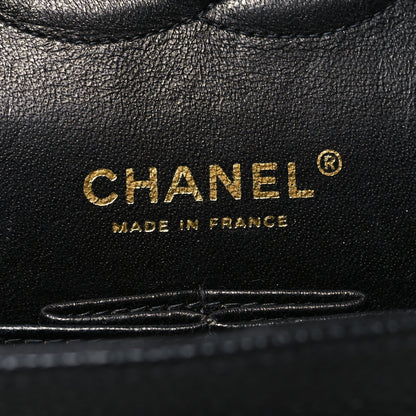 Chanel Caviar Quilted Medium Double Flap Black 6 of 10