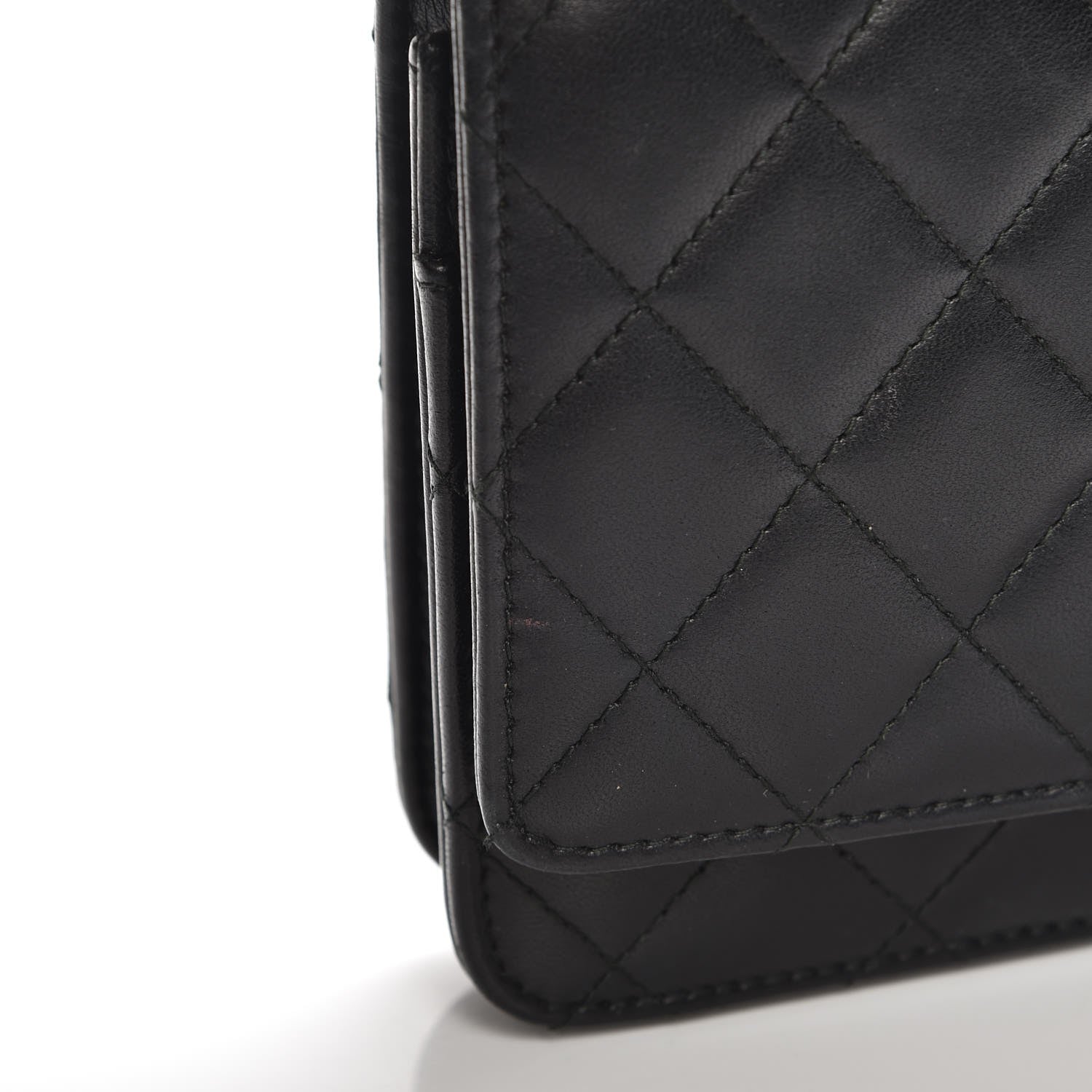 Chanel Lambskin Quilted Trendy CC Wallet On Chain WOC Black 10 of 10