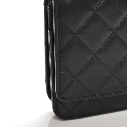 Chanel Lambskin Quilted Trendy CC Wallet On Chain WOC Black 10 of 10