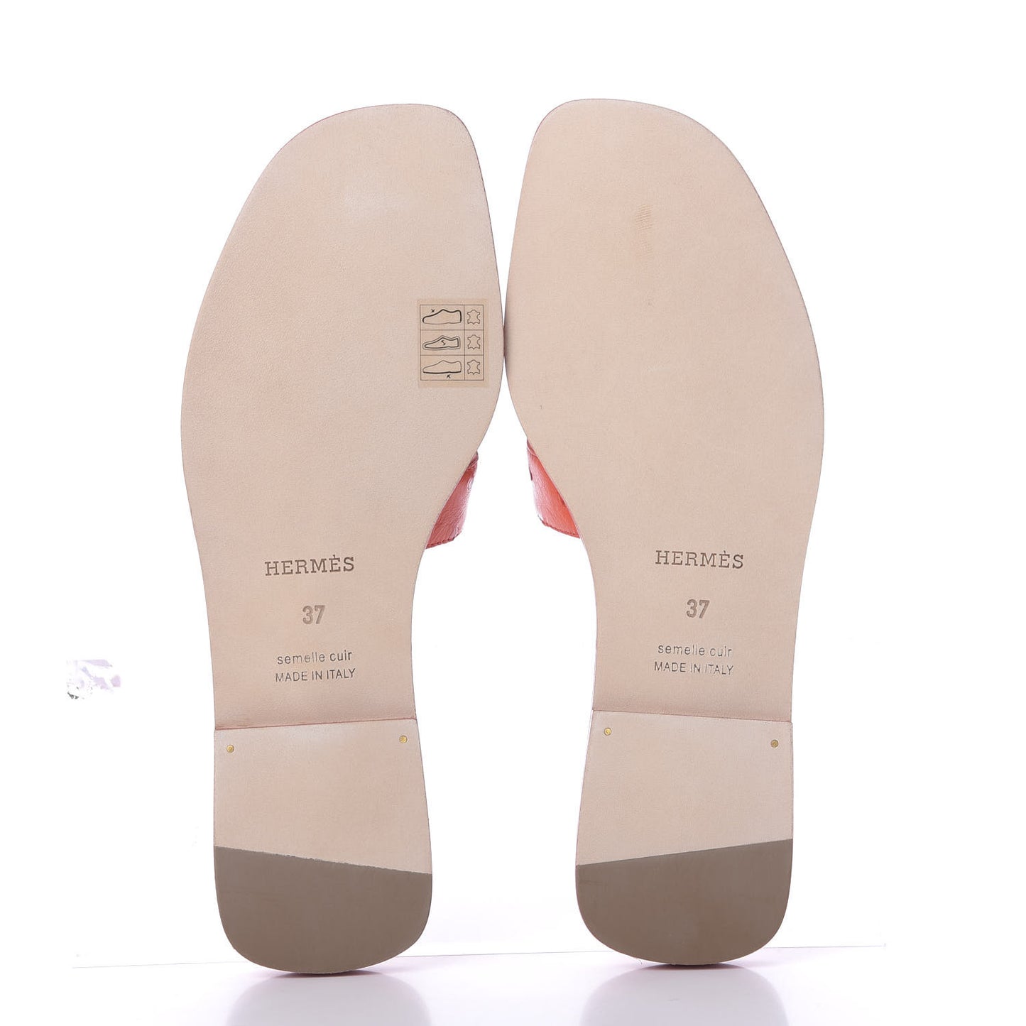 Ostrich Oran Sandals 37 Jasper Rouge