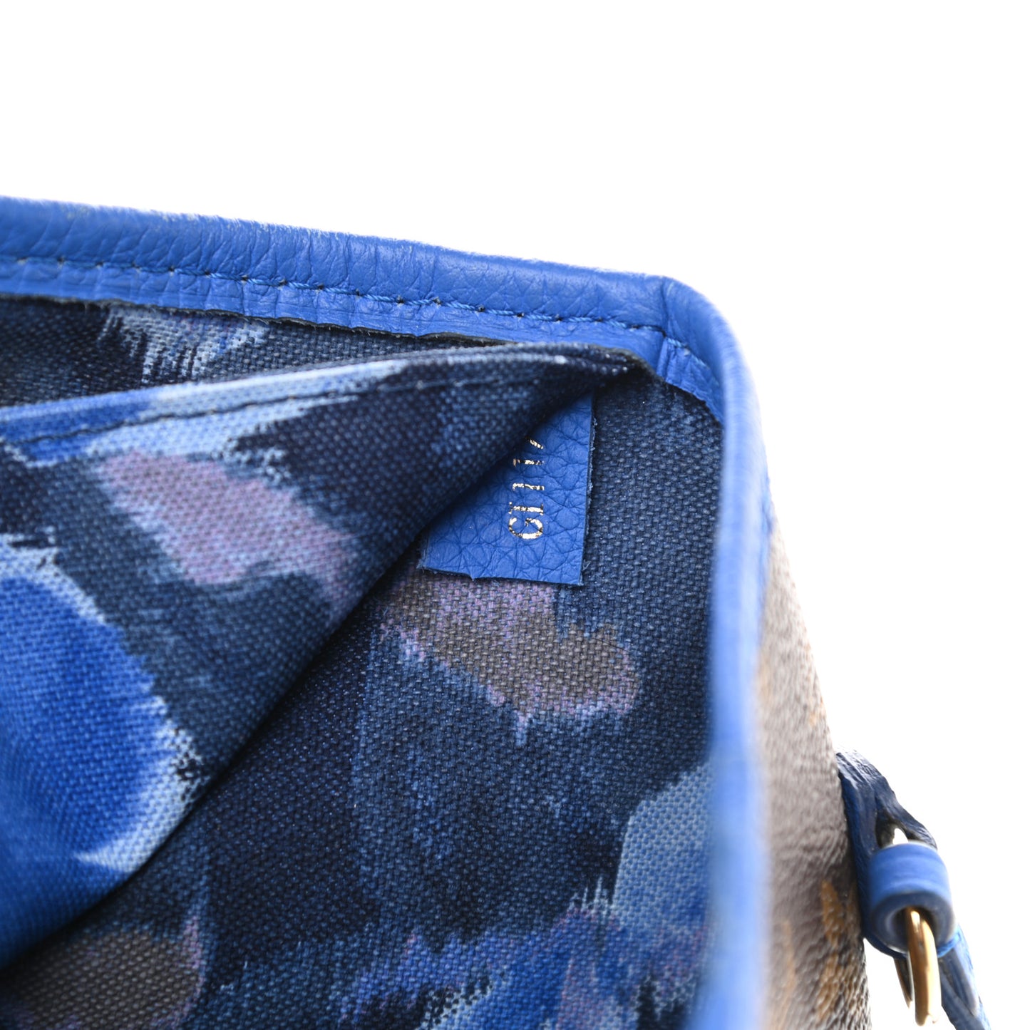 Monogram Articles de Voyage Ikat Neverfull MM Grand Blue