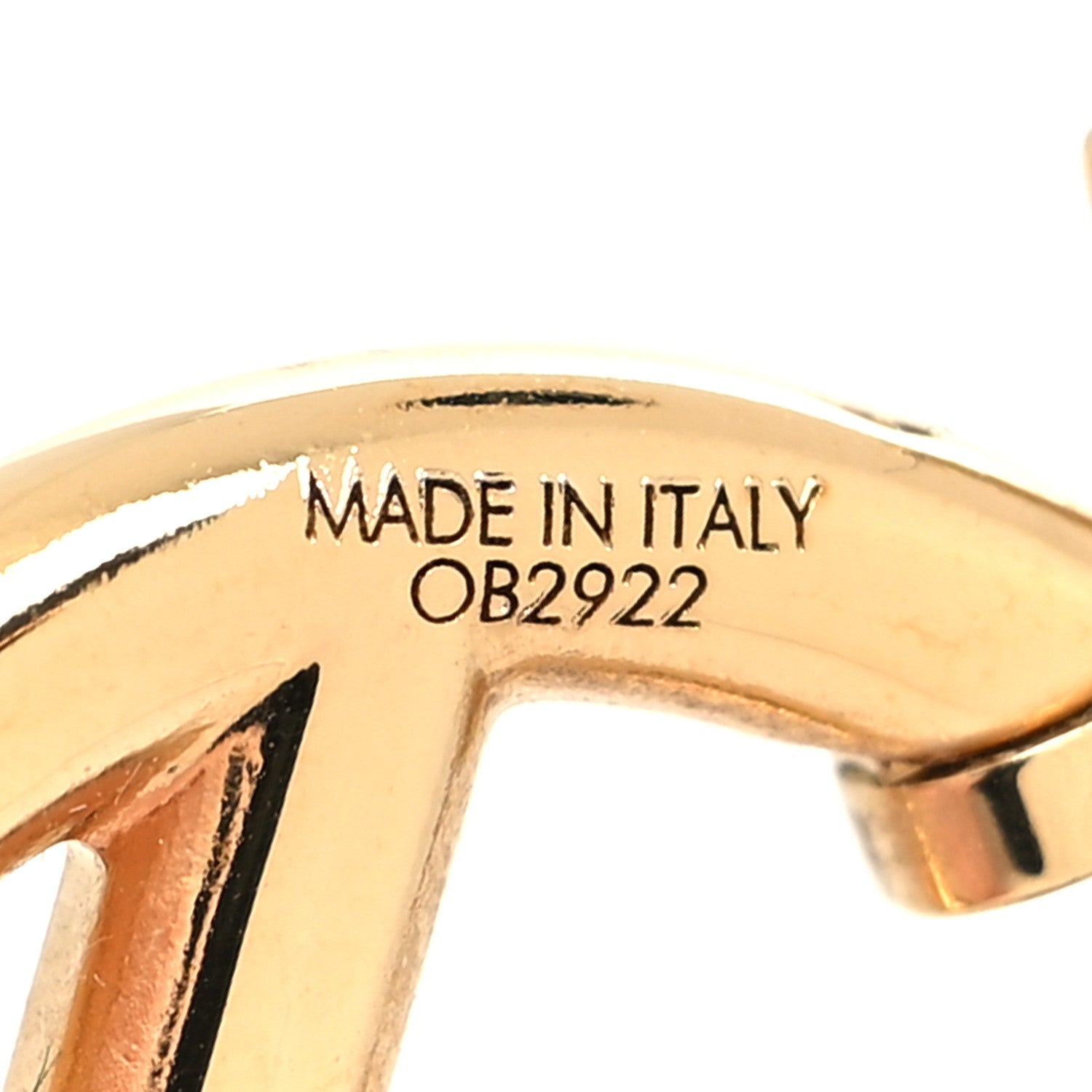 Fendi Metal F is Fendi Hoop Earrings Gold 5 of 5