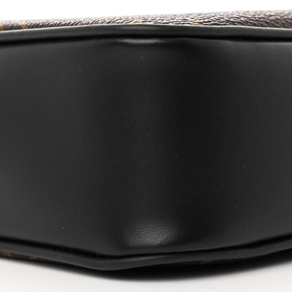 Louis Vuitton Monogram Macassar Kasai Clutch Black 9 of 11