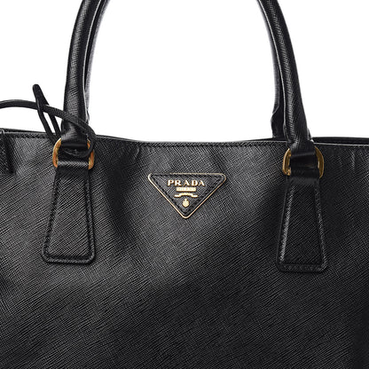 Prada Saffiano Lux Large Tote Black 10 of 10