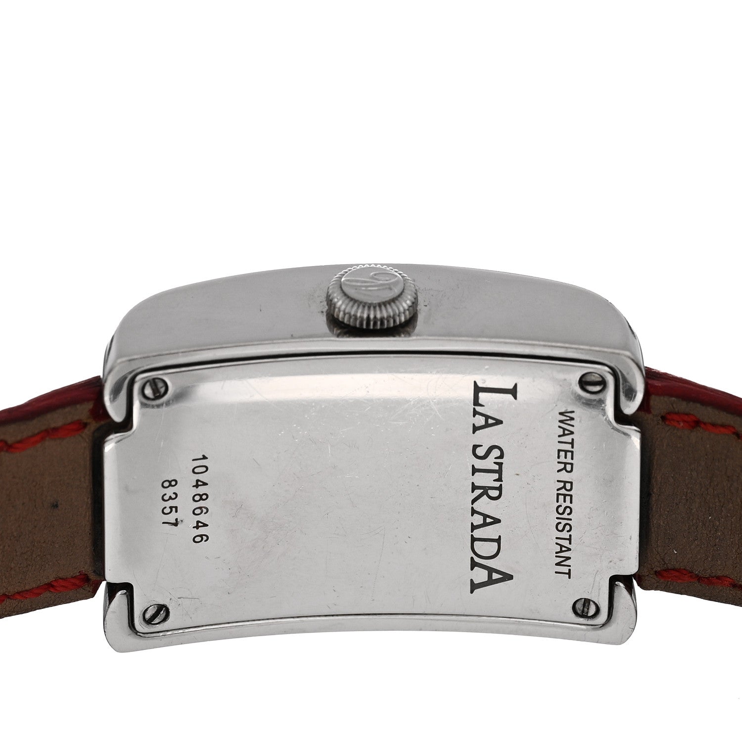 Chopard Stainless Steel Alligator 24mm La Strada Quartz Watch Red 4 of 4