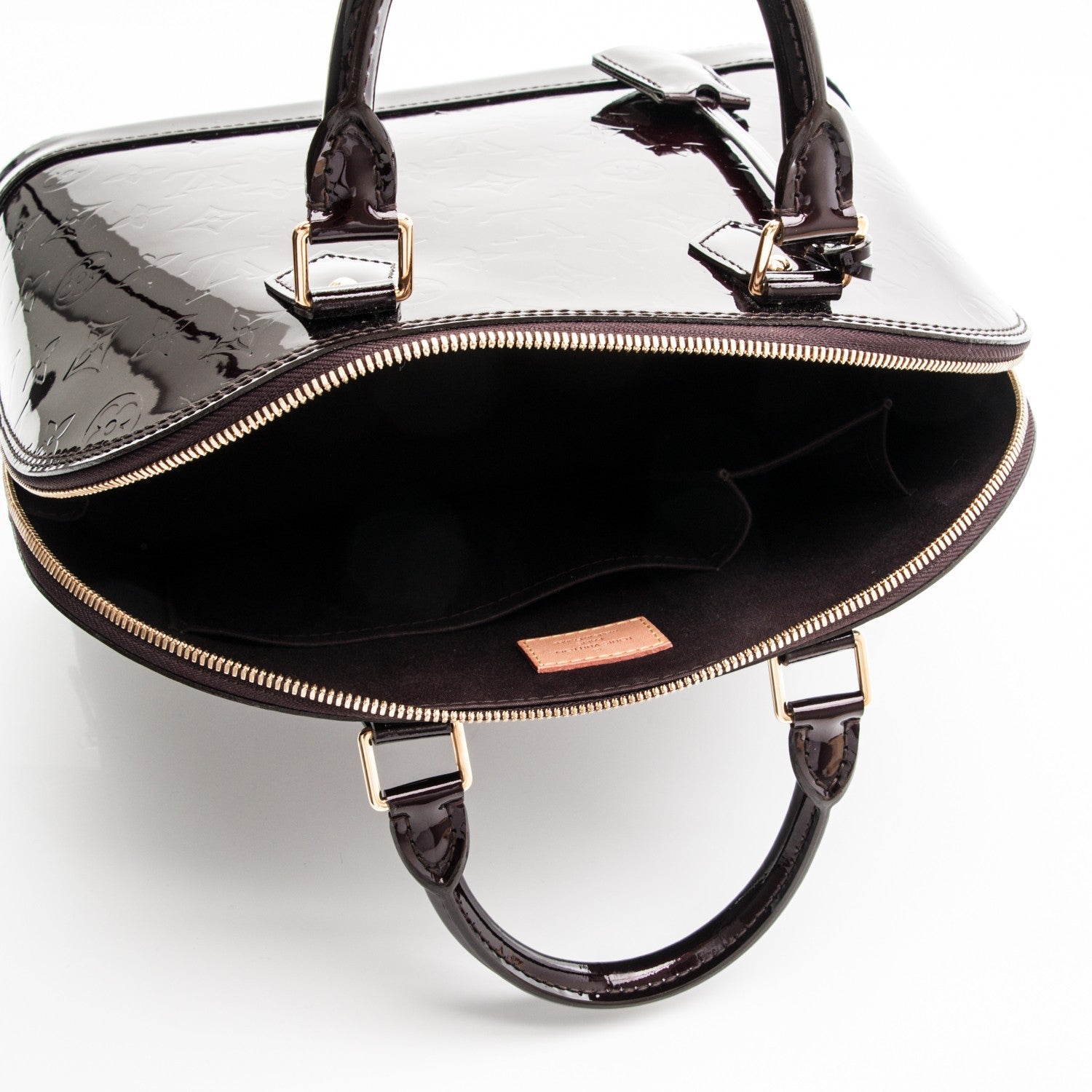 Louis Vuitton Vernis Alma PM Amarante 5 of 6