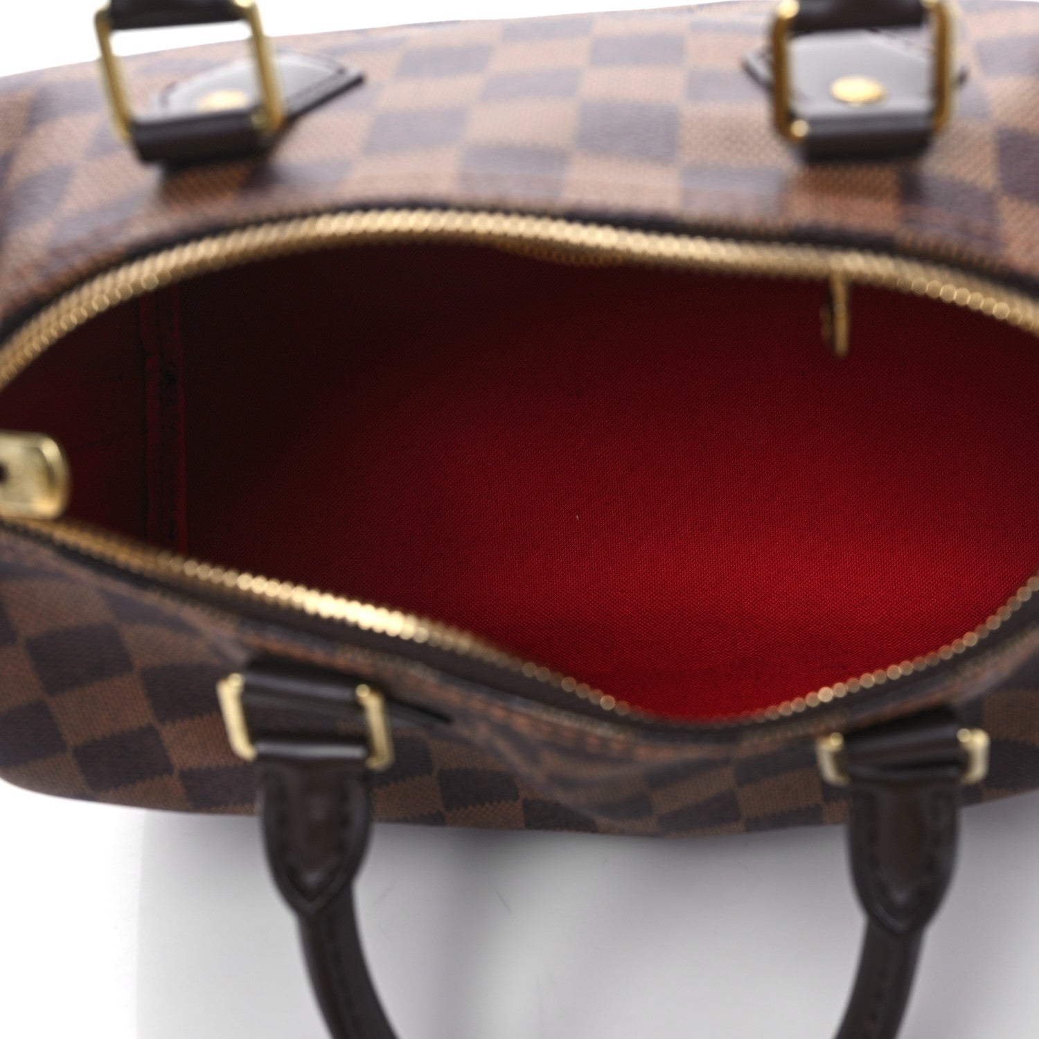 Louis Vuitton Damier Ebene Speedy Bandouliere 25 5 of 9