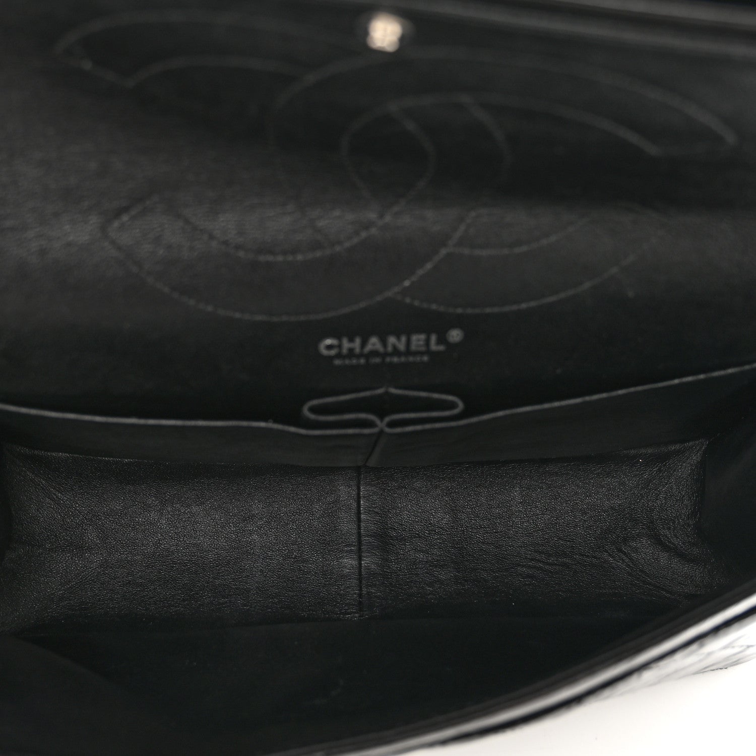 Chanel Glazed Aged Calfskin Quilted 2.55 Reissue 227 Flap So Black 5 of 10