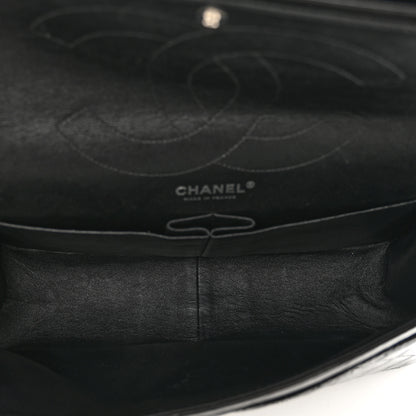 Chanel Glazed Aged Calfskin Quilted 2.55 Reissue 227 Flap So Black 5 of 10