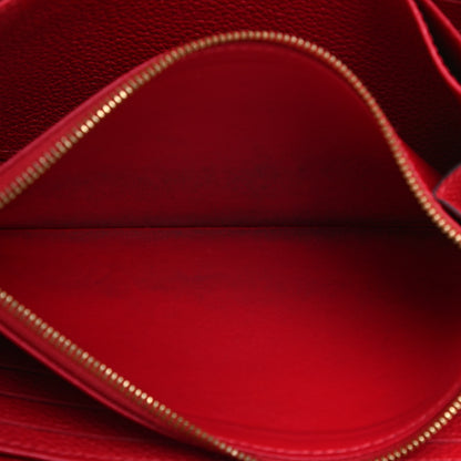 Louis Vuitton Empreinte Zippy Wallet Scarlet 8 of 9