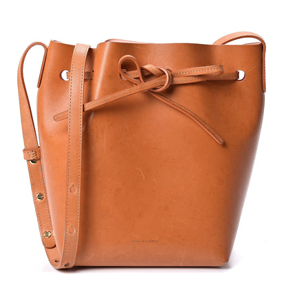 Mansur Gavriel Calfskin Mini Bucket Bag Cammello Rosa 1 of 9