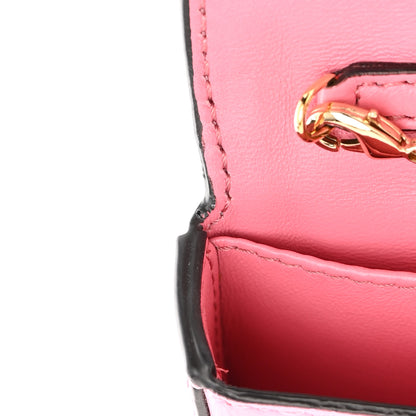 Fendi Nappa Matisse FF Embossed Nano Baguette Charm Lollypop 12 of 15