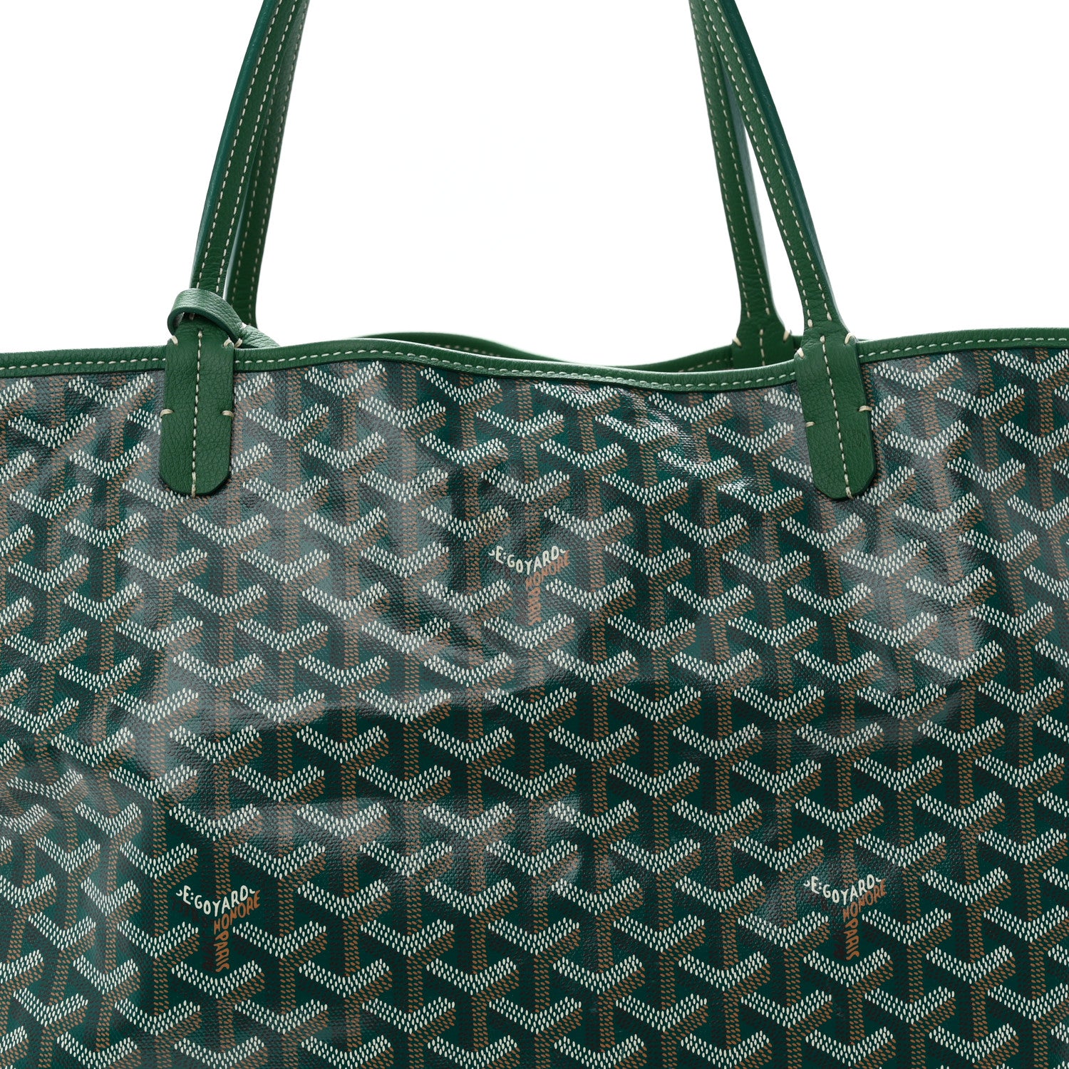 Goyard Goyardine Saint Louis GM Green 9 of 11