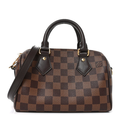 Louis Vuitton Damier Ebene Speedy Bandouliere 20 1 of 10