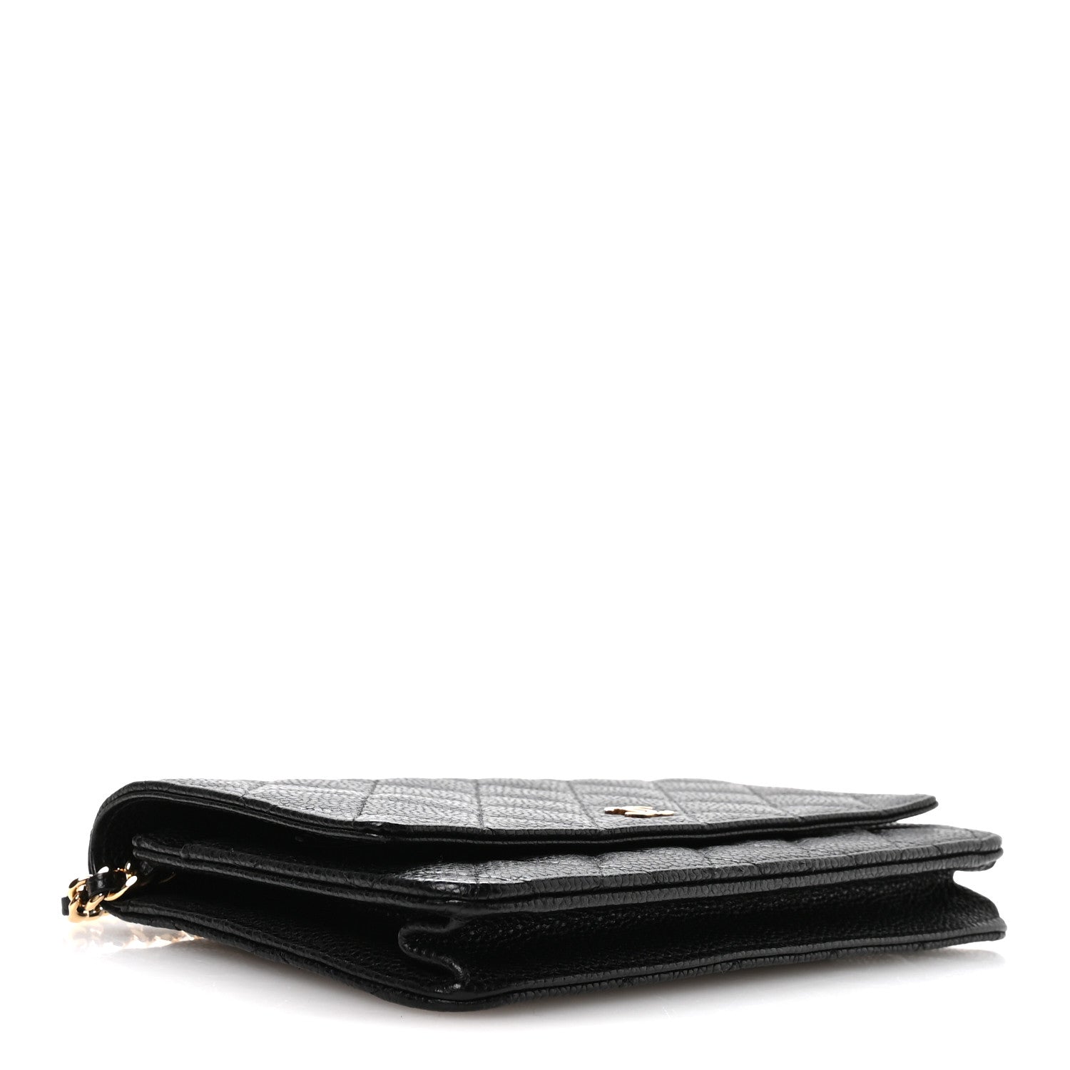 Chanel Caviar Quilted Wallet on Chain WOC Black 3 of 10