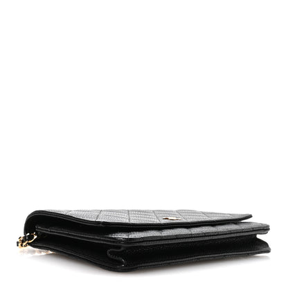 Chanel Caviar Quilted Wallet on Chain WOC Black 3 of 10