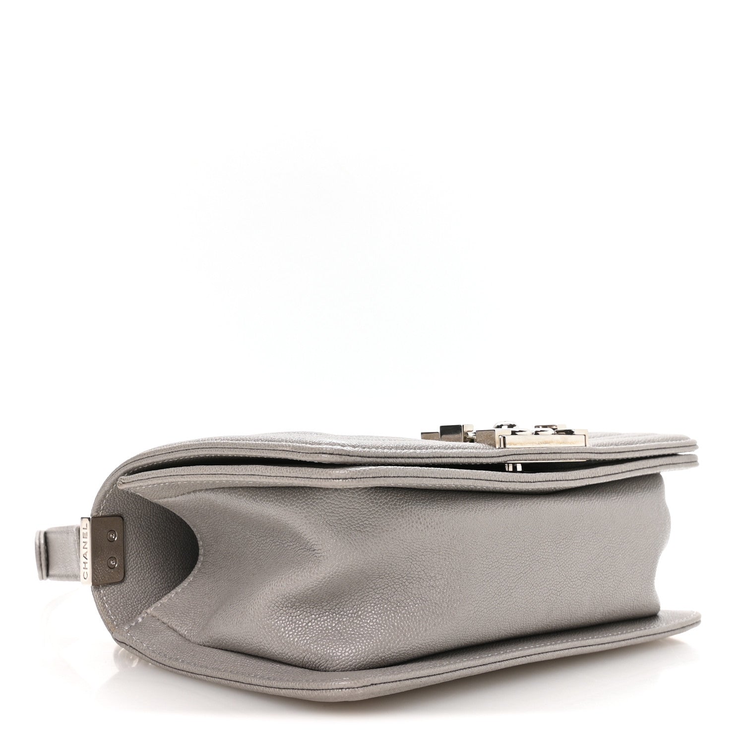 Chanel Caviar Quilted Small Boy Flap Grey 4 of 11