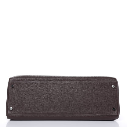 Hermes Togo Kelly Retourne 40 Chocolate 6 of 31