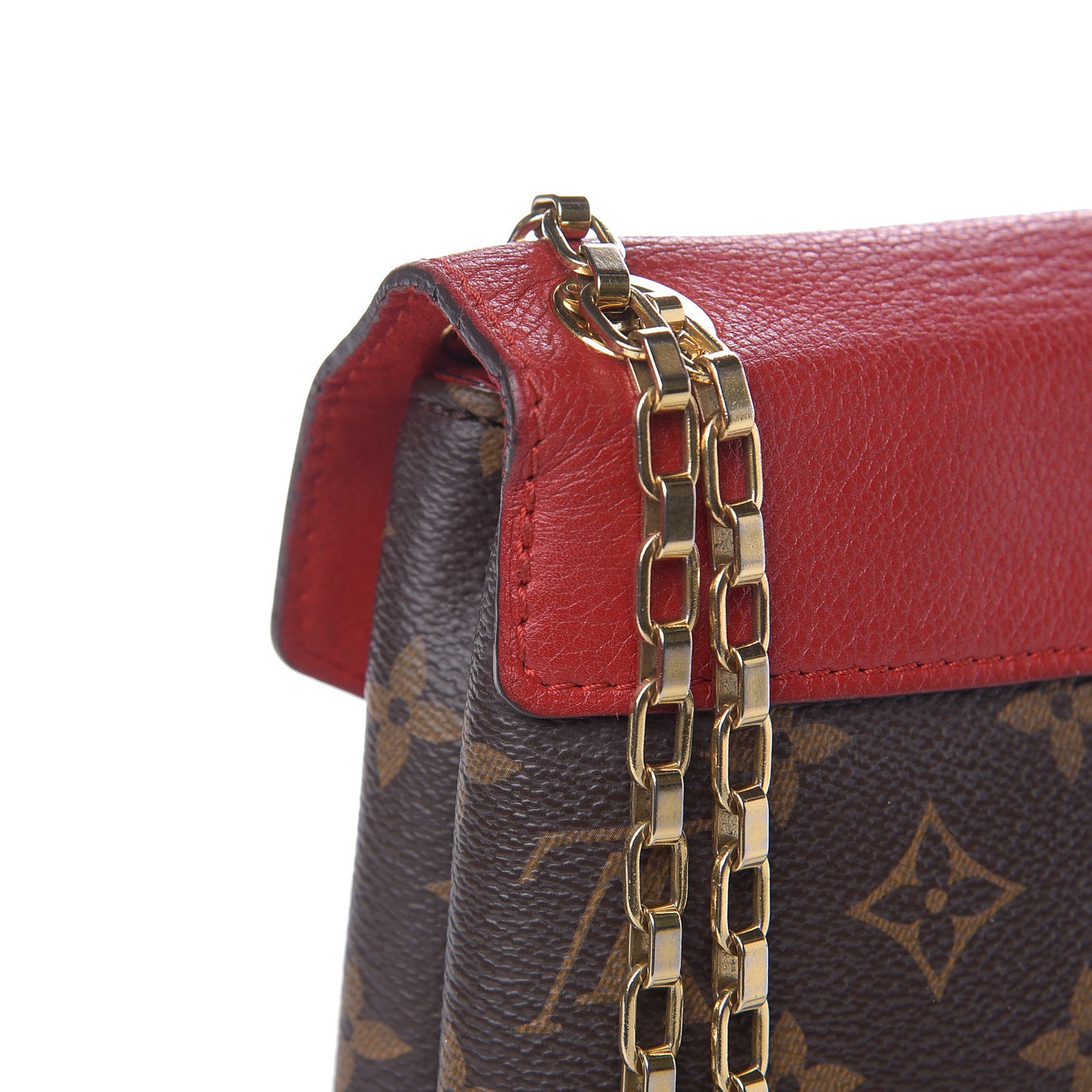 Monogram Pallas Chain Cherry