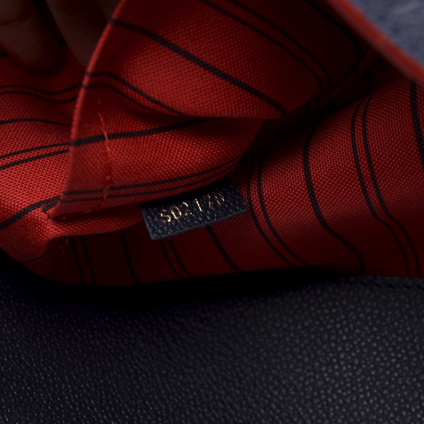 Empreinte Melie Marine Rouge