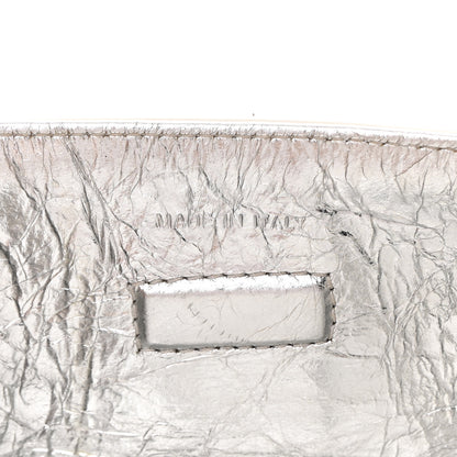 Christian Dior Metallic Calfskin Medium Diorever Flap Silver 7 of 22