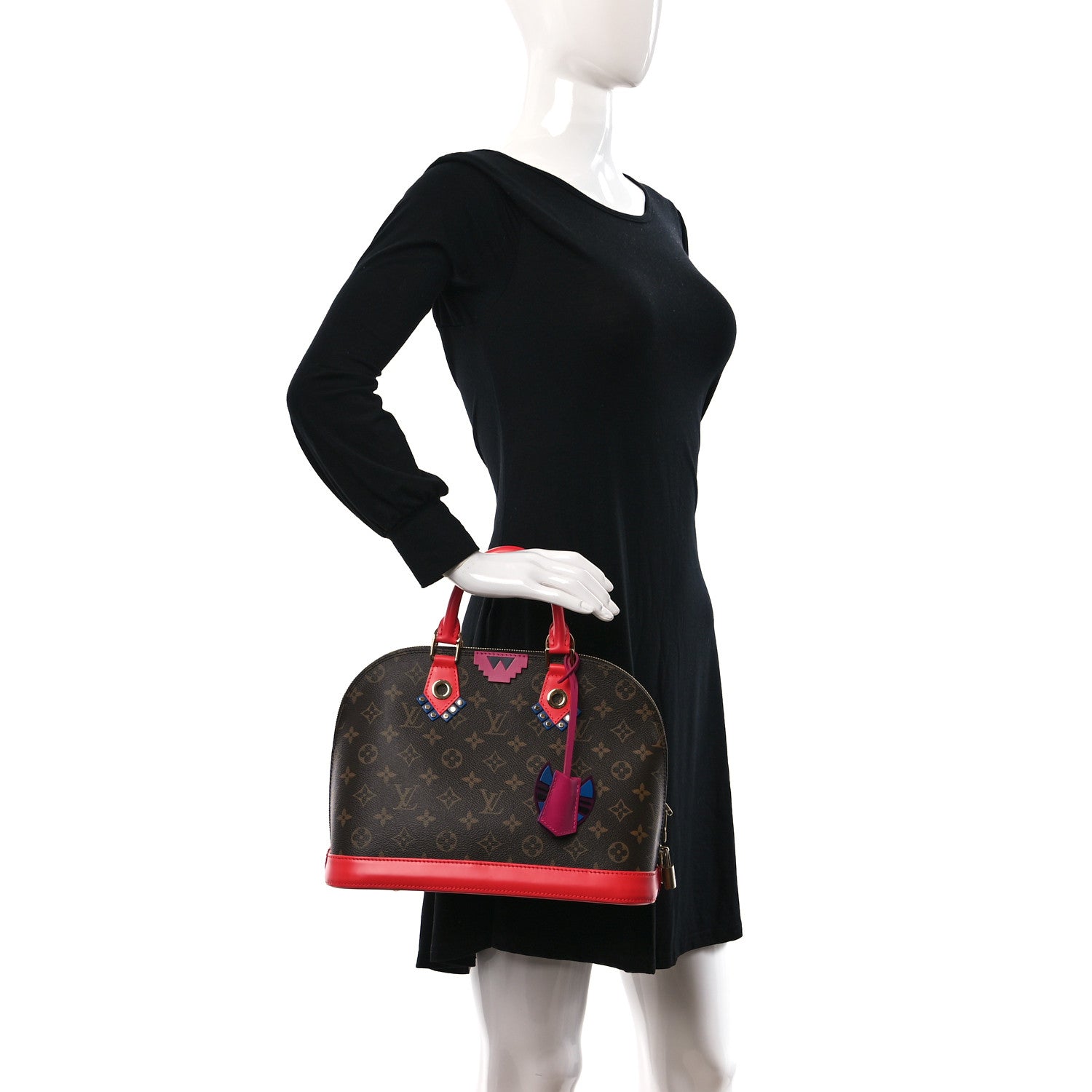 Louis Vuitton Monogram Totem Alma PM Flamingo 2 of 8