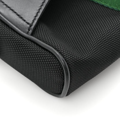 Gucci Canvas Web Slim Belt Bag Black 10 of 10
