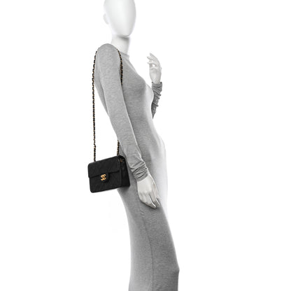 Chanel Lambskin Quilted Mini Square Flap Black 2 of 11